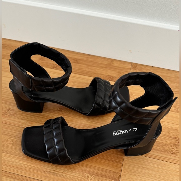 New ROVER SANDAL (BLACK) - LA CANADIENNE Leather - Picture 11 of 11
